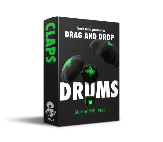 DRAG AND DROP CLAPS (Starter MIDI Pack)