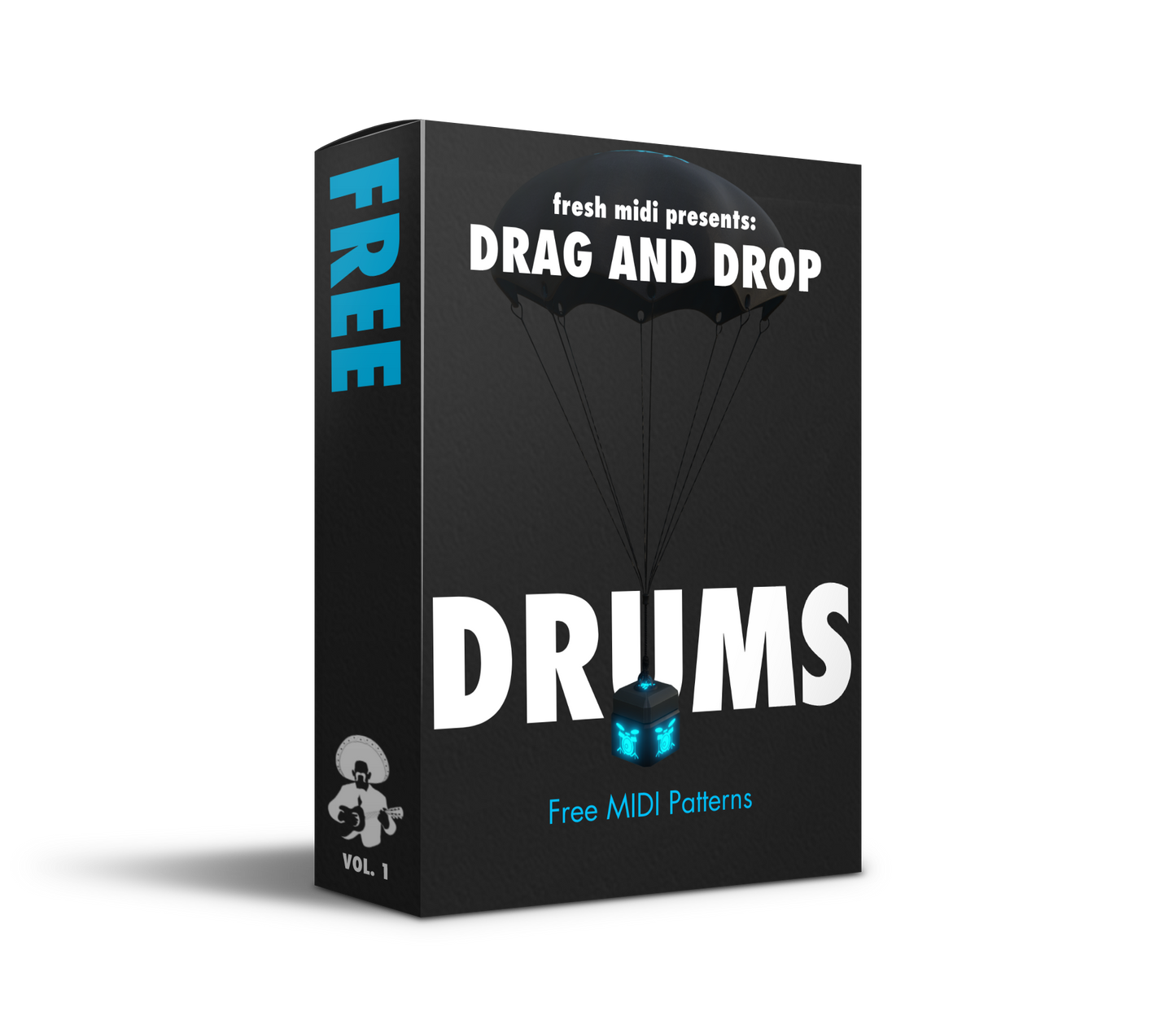 DRAG AND DROP DRUMS - FREE MIDI PACK