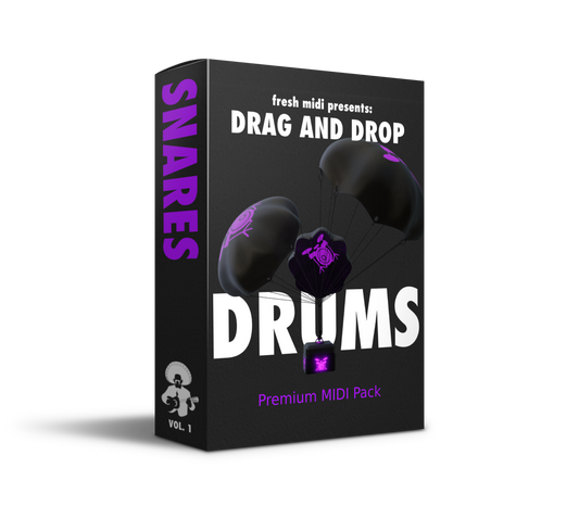 DRAG AND DROP SNARES (Premium MIDI Pack)