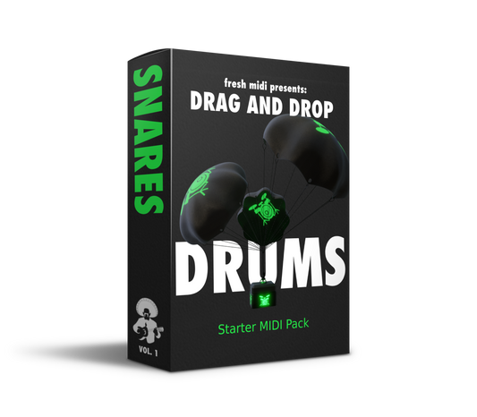 DRAG AND DROP SNARES (Starter MIDI Pack)